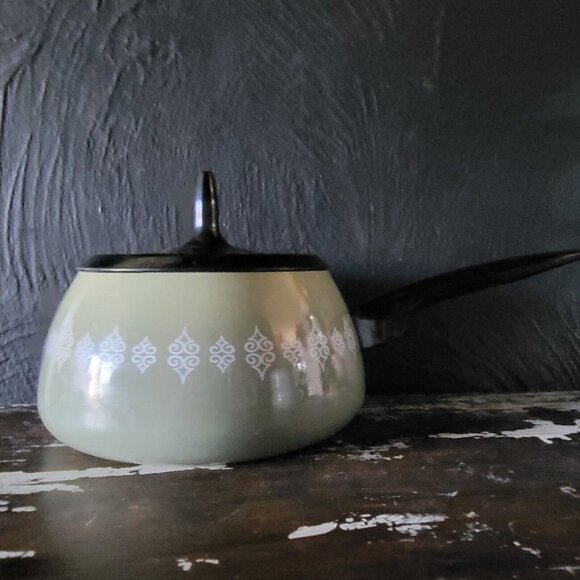 Vintage Oster Avocado Green Fondue Pot and Lid, Vintage Kitchen - Picture 3 of 5